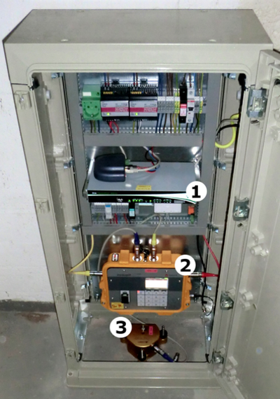 HS49S - Innenansicht Schaltschrank