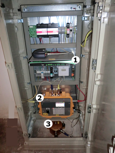 K181S - Innenansicht Schaltschrank K181S - Innenansicht Schaltschrank